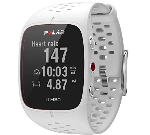 Polar M430 blanco Reloj running con GPS, Unisex adulto, Blanco, S