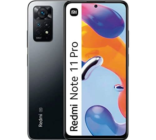 Xiaomi Smartphone Redmi Note 11 Pro 8GB/ 128GB/ 6.67'/ Gris Grafito